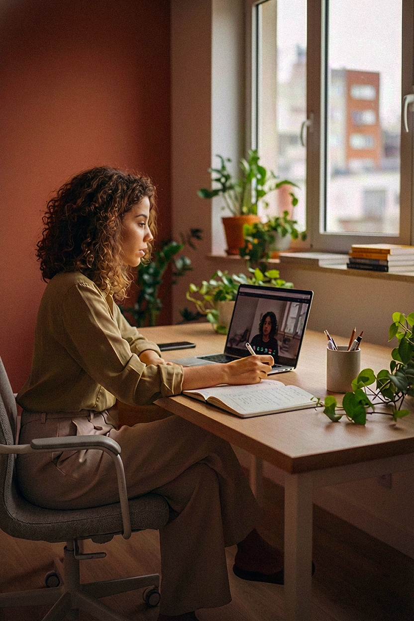 Luiza Lima Zehnle Atendendo